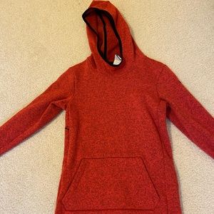 Nike Uneven Hoodie with Thumb Holes, Size XS